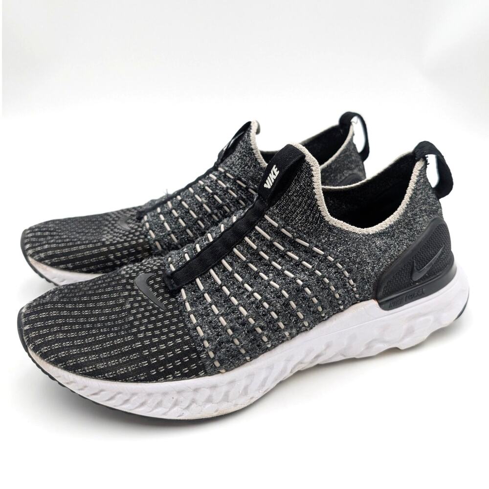Nike Phantom Run 2 Women's Road Running Shoes Black/White Size US8.5 EU40